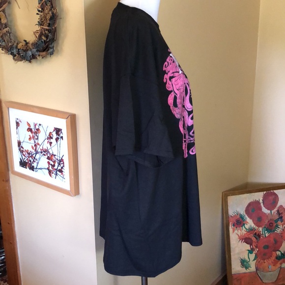 PINK FLOYD Size 2X Repro ‘73 Concert Tee Pig & WaterGirl GROOVY Rock-n-Roll NEW - Picture 3 of 10